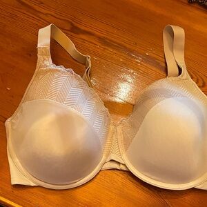 Bali Cream Lace Detail Bra